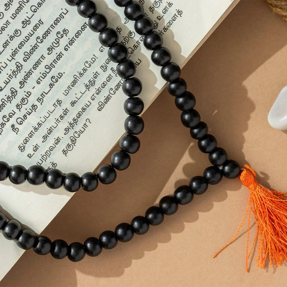 10mm Consecrated Karungali Mala With Lab Certificate